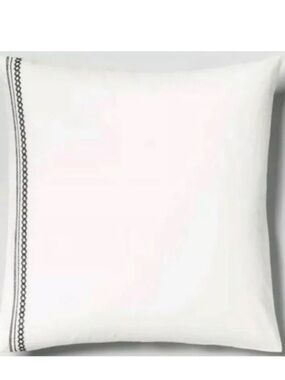 ISO Hearth & Hand Embroidered Euro Pillow Sham 26 x 26